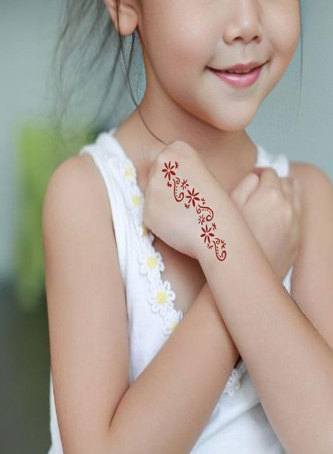 Komstec Beginner Mehndi Sticker Kit with Fine Line and Thick Pattern Combination - Image 2
